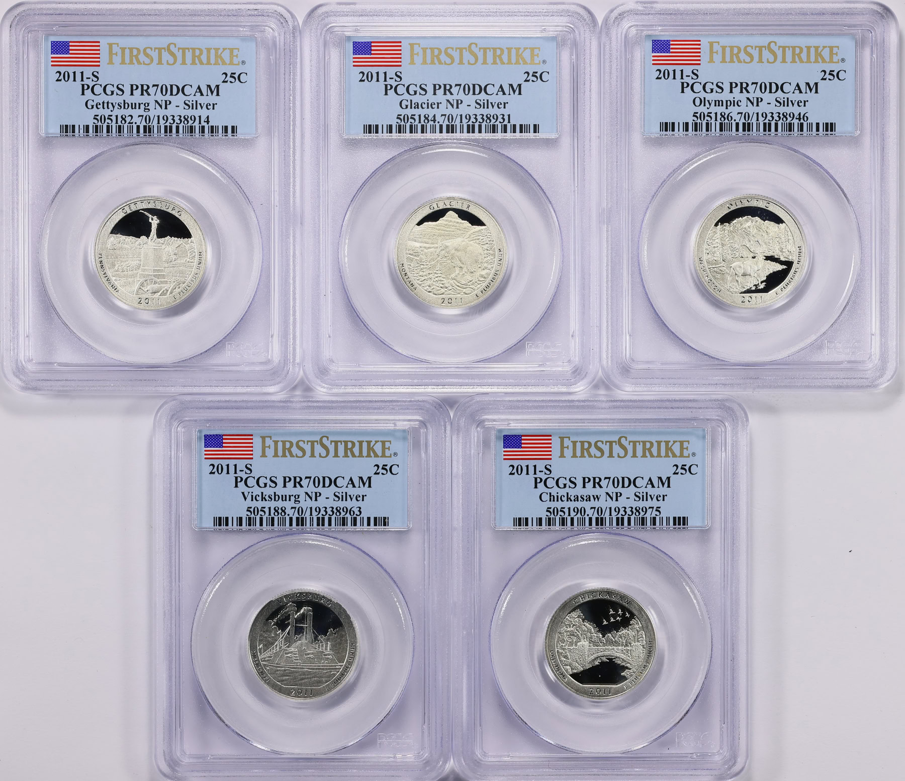 thumbnail image 2 of 2011-D Olympic America The Beautiful Quarter – Uncirculated, Denver Mint 2 of 4