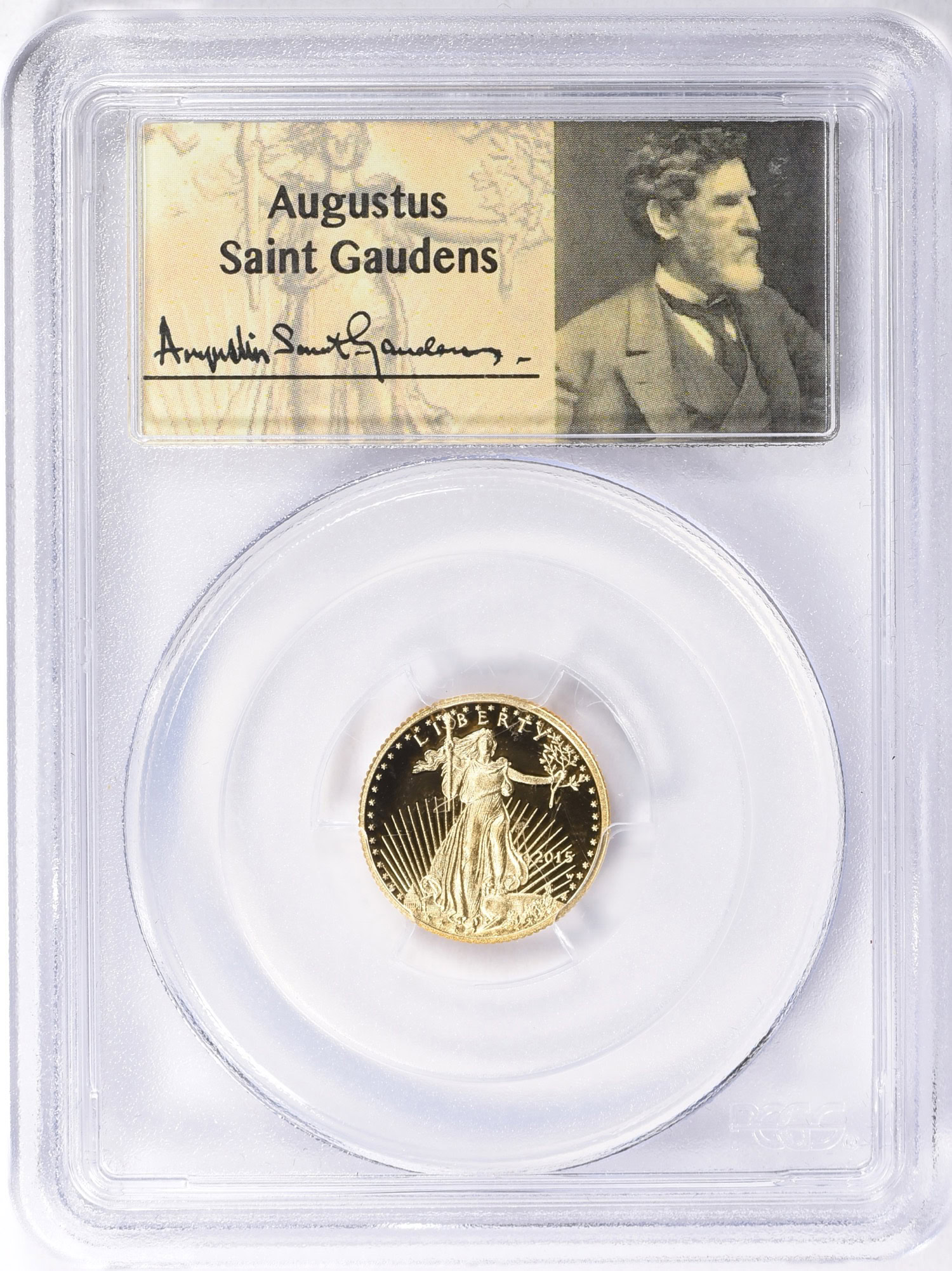 2015-W $5 Tenth-Ounce Gold American Eagle First Strike PCGS Proof-70 ...
