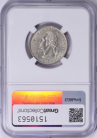 Mint Error 2006-P State Quarter Nevada Missing Clad Layer (4.6 g