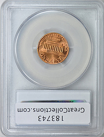 1980-D Lincoln Cent PCGS MS-66 RD (Item 183743) | GreatCollections