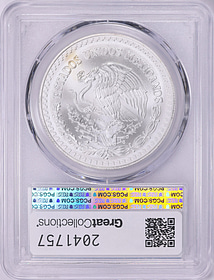 Mexico 1999-Mo Silver Onza Libertad KM-613 PCGS MS-69 (Item