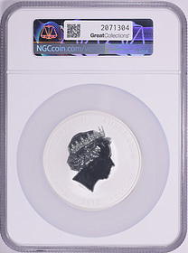 Australia 2018-P Silver $8 Lunar Series, Year of the Dog KM-3553