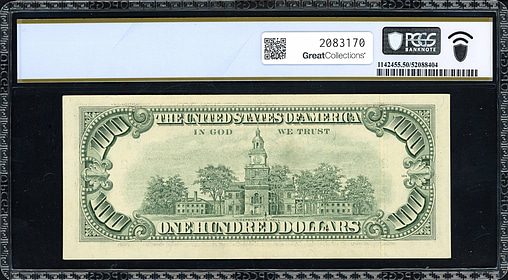 Fr. 2173-B (BA Block) 1990 $100 New York Federal Reserve Note ...