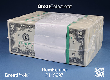 Fr. 1941-L (LB Block) 2017A $2 San Francisco Federal Reserve Notes ...