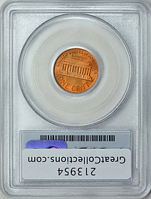 1975 Lincoln Cent PCGS MS-67 RD (Item 213954) | GreatCollections