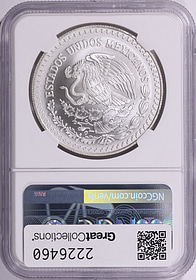 Mexico 1998-Mo Silver Onza Libertad KM-613 NGC MS-70 (Item 2226460